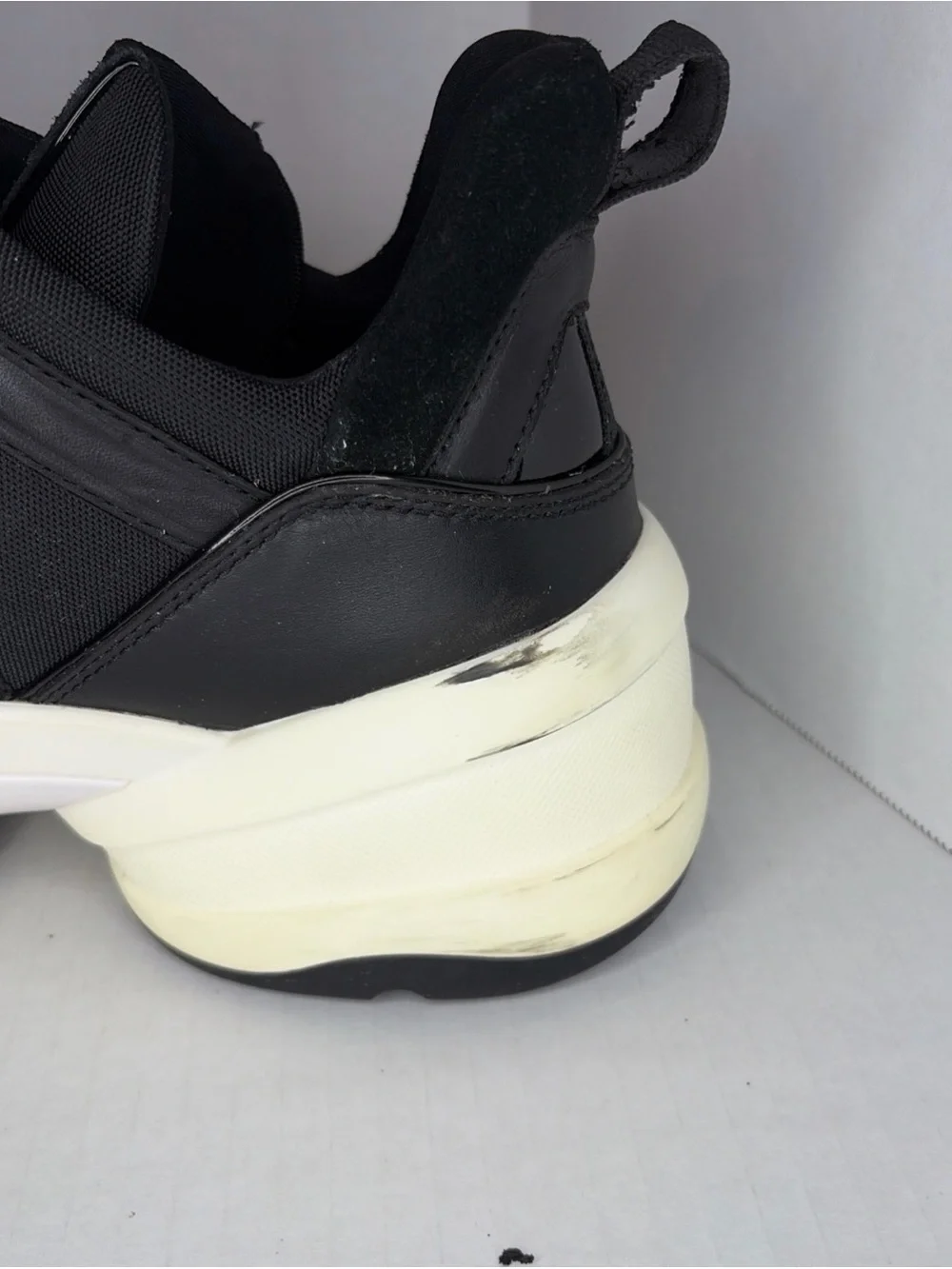 Michael Kors Olympia Extreme Trainers Black Sneakers Womens size 10